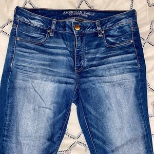 American Eagle jeans.